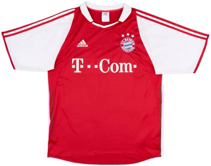 2004-05 Bayern Munich Home Shirt Ballack #13 - 8/10 - (M)