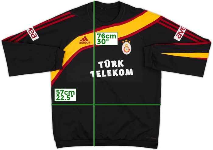 2009-10 Galatasaray adidas Sweat Top - 8/10 - (XL)