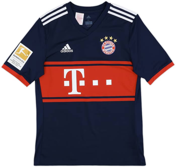 2017-18 Bayern Munich Away Shirt Hummels #5 - 7/10 - (XL.Boys)