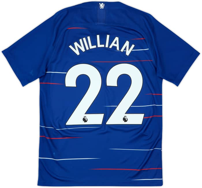 2018-19 Chelsea Home Shirt Willian #22 - 9/10 - (S)