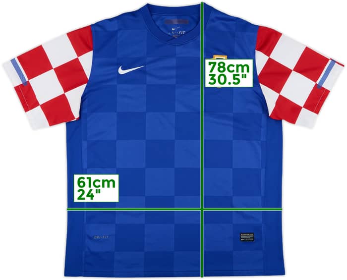 2010-12 Croatia Away Shirt - 8/10 - (XL)