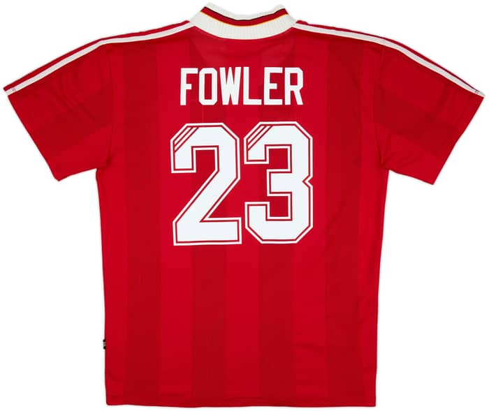 1995-96 Liverpool Home Shirt Fowler #23 - 9/10 - (XXL)