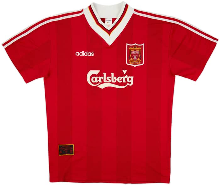1995-96 Liverpool Home Shirt Fowler #23 - 9/10 - (XXL)