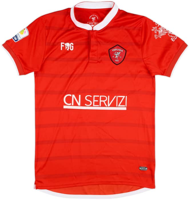 2015-16 Perugia Match Issue Home Shirt #18