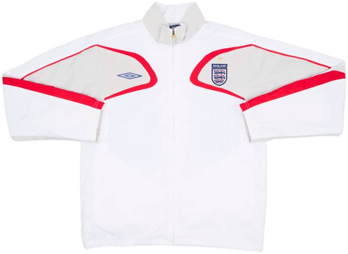 2006-08 England Umbro Track Jacket - 9/10 - (M)