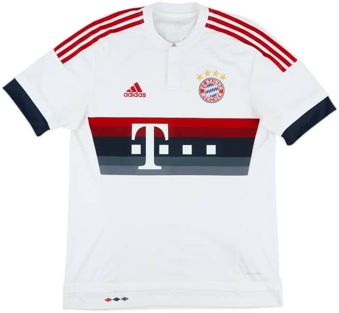 2015-16 Bayern Munich Away Shirt Muller #25 - 6/10 - (M)