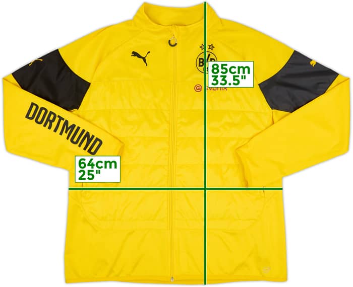 2014-15 Borussia Dortmund Puma Track Jacket - 8/10 - (3XL)