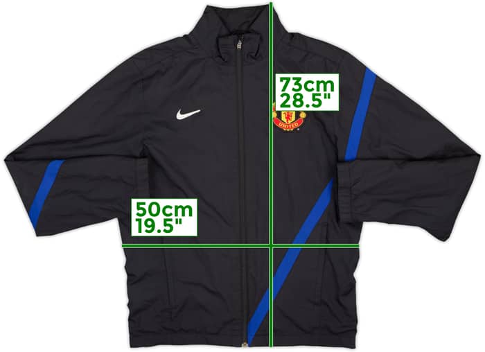 2012-13 Manchester United Nike Track Jacket - 6/10 - (S)