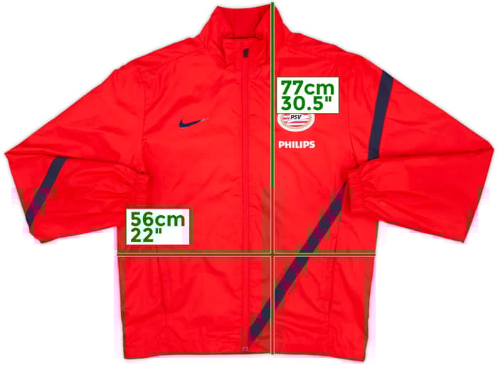 2011-12 PSV Nike Track Jacket - 10/10 - (M)