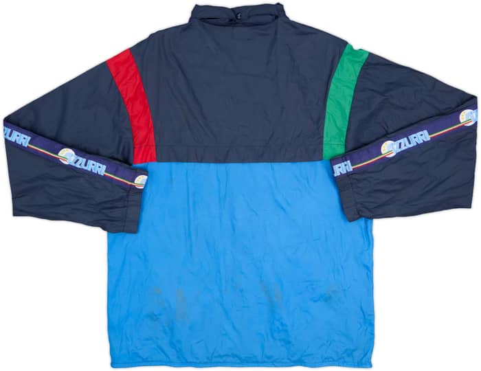 1990-92 Italy Diadora Hooded Track Jacket - 5/10 - (L)