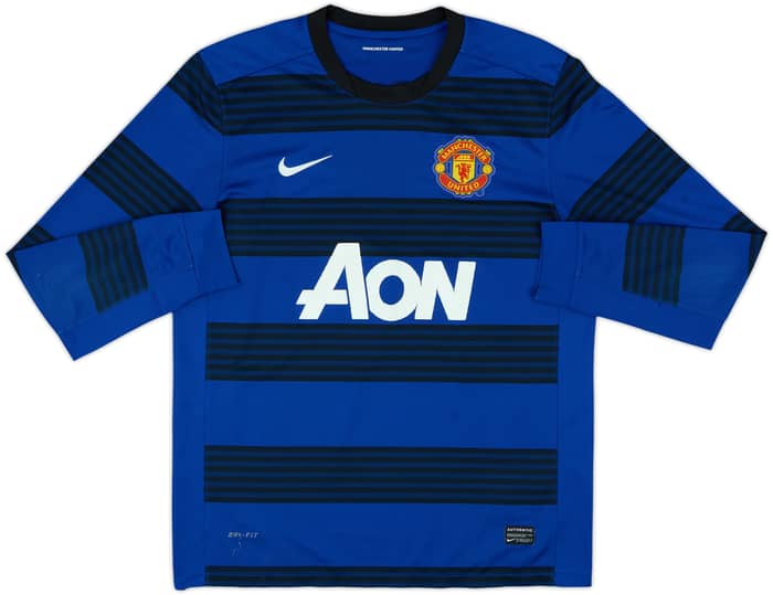 2011-13 Manchester United Away L/S Shirt Rooney #10 - 6/10 - (L)