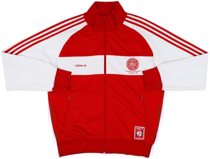 2007-08 Denmark adidas Originals Retro 1990s Track Jacket - 8/10 - (XL)