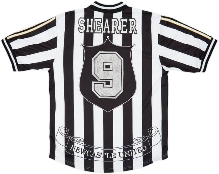 1997-99 Newcastle Home Shirt Shearer #9 - 5/10 - (L)