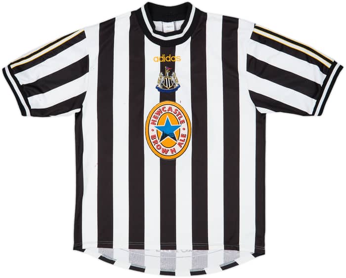 1997-99 Newcastle Home Shirt Shearer #9 - 5/10 - (L)