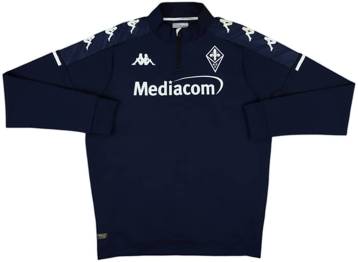 2020-21 Fiorentina Player Issue Kappa Sweat Top - 7/10 - (XL)