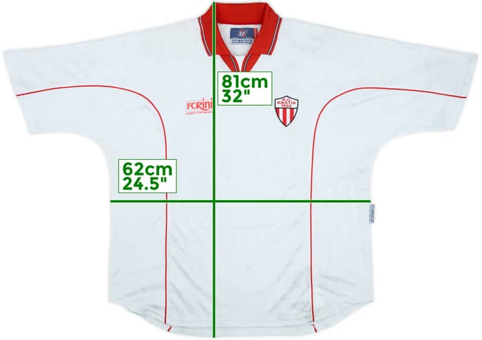 1990s AC Bastia Home Shirt - 5/10 - (XXL)