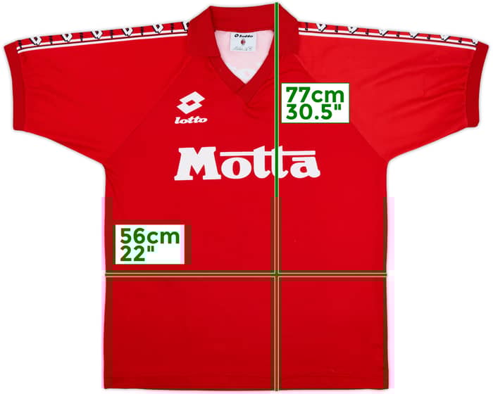 1995-96 AC Milan Lotto Training L/S Shirt - 8/10 - (L)