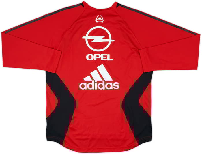 2005-06 AC Milan adidas Training L/S Shirt - 8/10 - (M)
