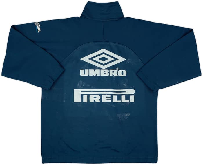1997-98 Inter Milan Umbro 1/4 Zip Track Jacket - 5/10 - (M)
