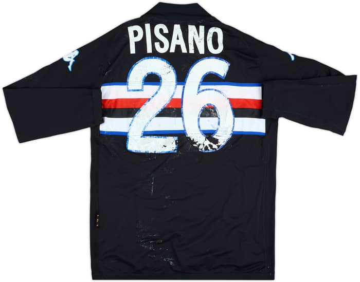 2005-06 Sampdoria Match Issue Third L/S Shirt Pisano #26
