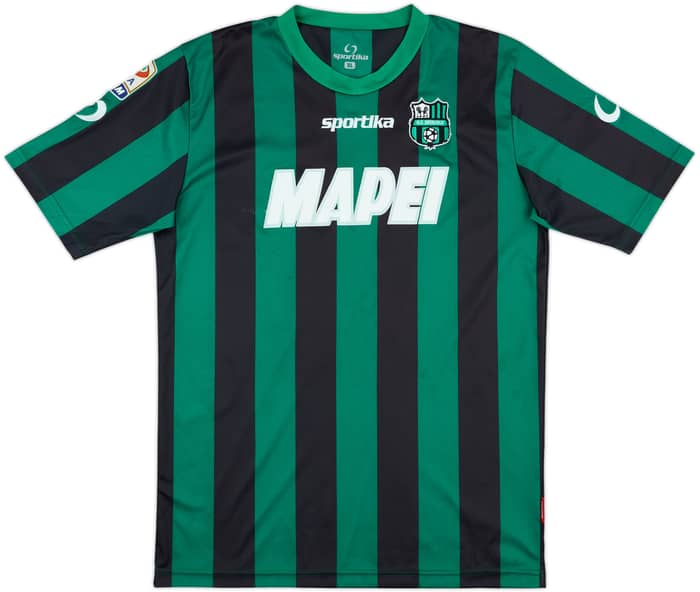 2013-14 Sassuolo Home Shirt Magnanelli #4 - 6/10 - (XL)
