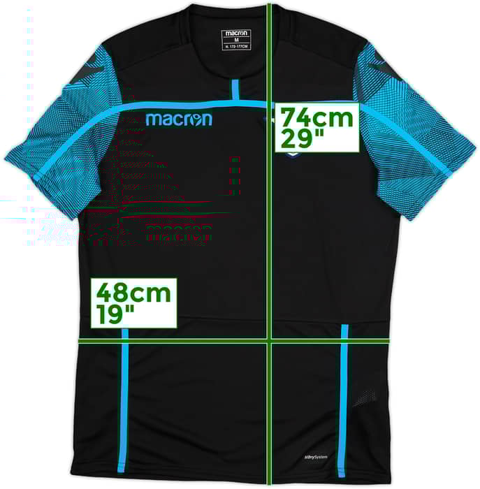 2017-18 Lazio Macron Training Shirt - 9/10 - (M)