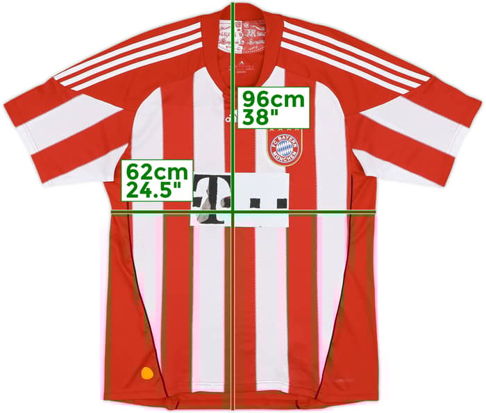 2010-11 Bayern Munich Home Shirt - 4/10 - (L)