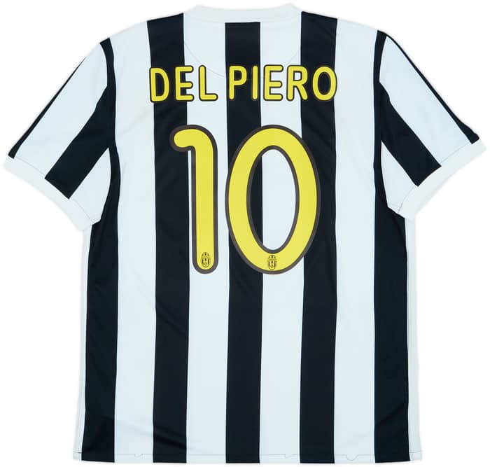 2010-11 Juventus Home Shirt Del Piero #10 - 5/10 - (L)