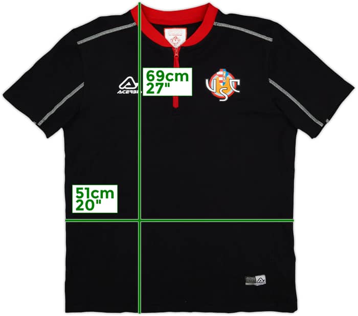 2019-20 Cremonese Acerbis 1/4 Zip Training Shirt - 9/10 - (M)