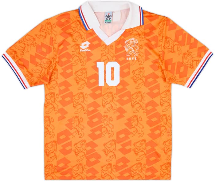 1994 Netherlands Home Shirt Bergkamp #10 - 6/10 - (M)