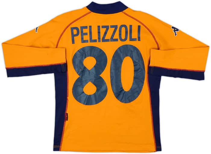 2001-02 Roma Fourth/GK L/S Shirt Pelizzoli #80 - 5/10 - (S)