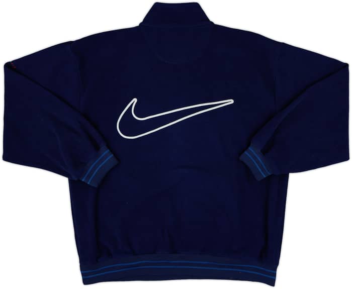1998-99 Italy Nike 1/4 Zip Fleece Top - 8/10 - (M)