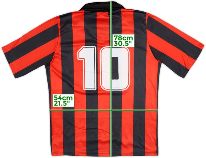 1990s ABM Template Shirt #10 - 9/10 - (XL)