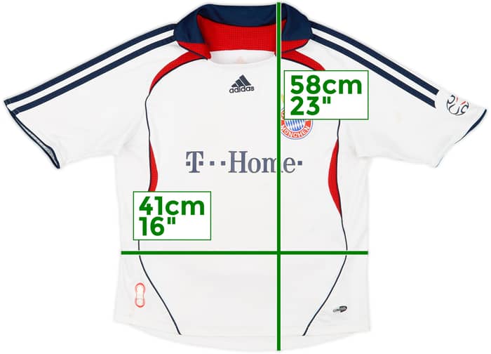 2006-07 Bayern Munich Away Shirt - 5/10 - (L.Boys)
