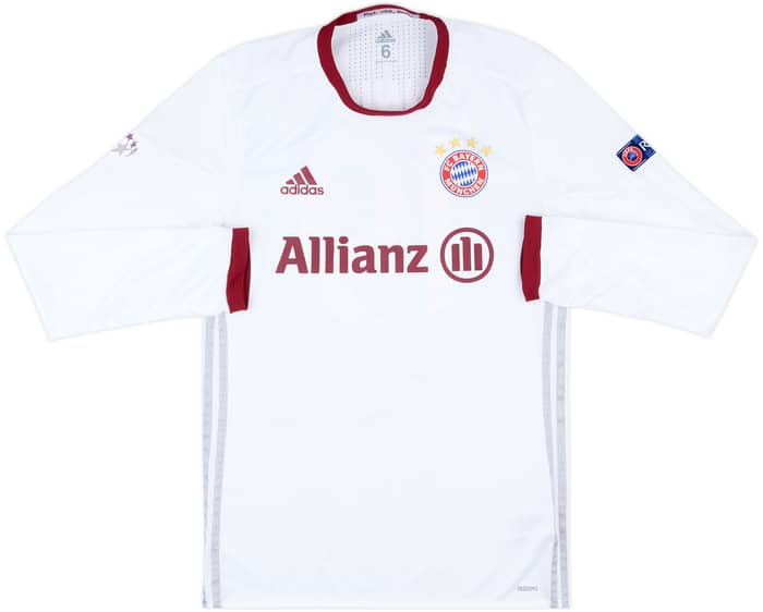 2016-17 Bayern Munich Women Match Issue Champions League Third L/S Shirt Wenninger #19
