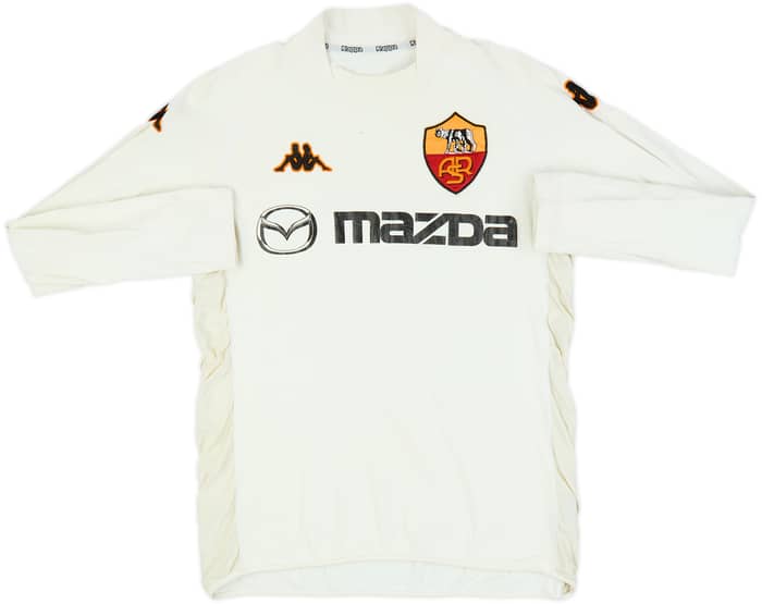 2002-03 Roma Away L/S Shirt Batistuta #33 - 6/10 - (L)