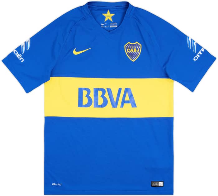 2015-16 Boca Juniors Home Shirt - 8/10 - (M)