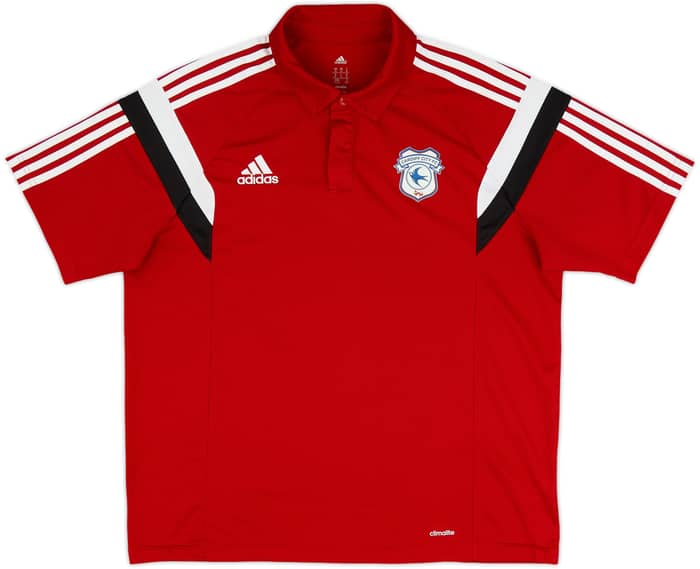 2015-16 Cardiff adidas Polo Shirt - 9/10 - (XL)