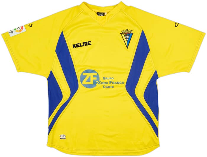 2003-04 Cadiz Home Shirt - 6/10 - (XL)