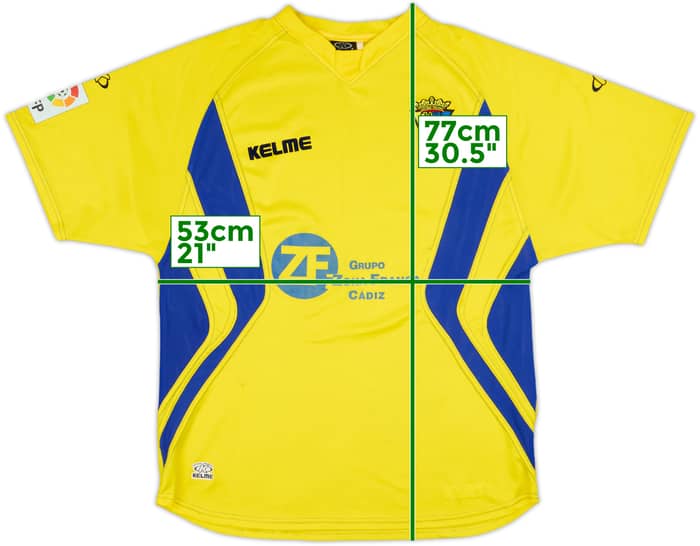 2003-04 Cadiz Home Shirt - 6/10 - (XL)