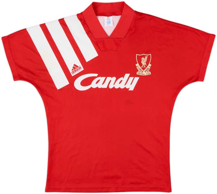 1991-92 Liverpool Home Shirt - 7/10 - (S)