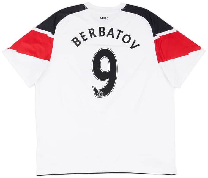2010-12 Manchester United Away Shirt Berbatov #9 - 7/10 - (XXL)