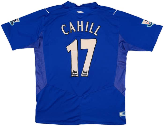 2004-05 Everton Home Shirt Cahill #17 - 7/10 - (L)