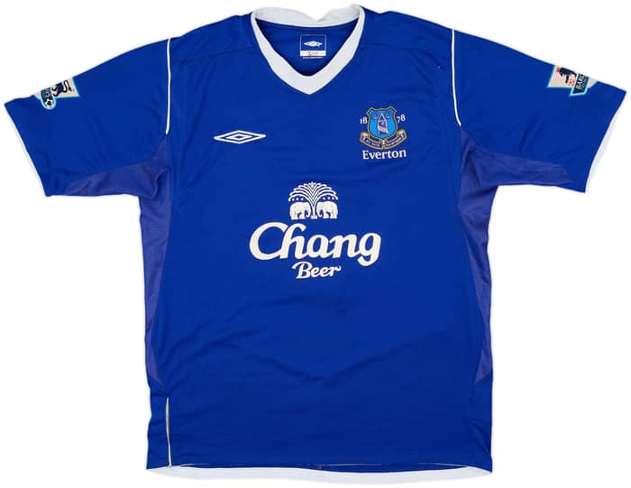 2004-05 Everton Home Shirt Cahill #17 - 7/10 - (L)