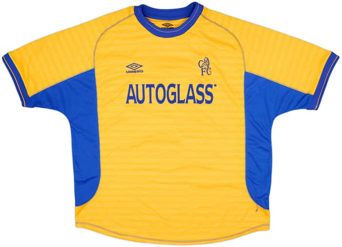 2000-01 Chelsea Away Shirt Zola #25 - 8/10 - (XXL)