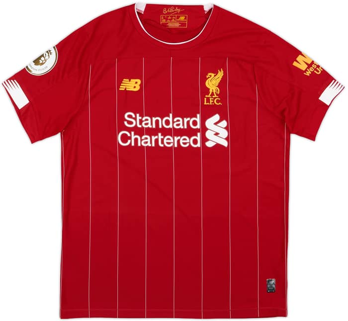 2019-20 Liverpool Home Shirt 19-20 Champions - 7/10 - (M)