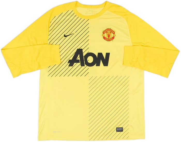 2013-14 Manchester United GK Shirt De Gea #1 - 8/10 - (XL)
