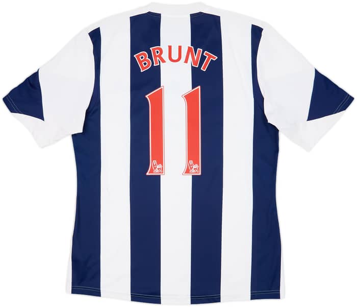 2013-14 West Brom Home Shirt Brunt #11 - 6/10 - (L)
