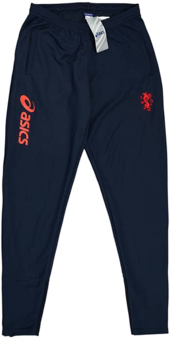 2008-09 Genoa Asics Track Pants/Bottoms (L)