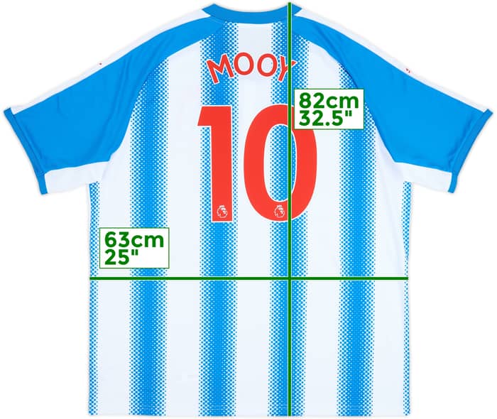 2017-18 Huddersfield Home Shirt Mooy #10 - 8/10 - (3XL)